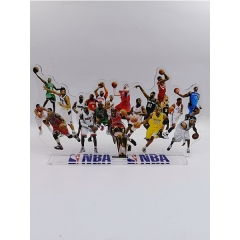NBA Star Kobe Bryant Anime Standing Plate