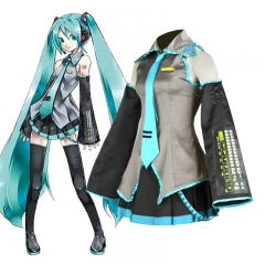 初音未来 MIKU 公式服 cos服 初音衣服
