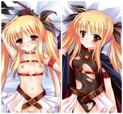 Magical Girl Lyrical Nanoha Pillow Pattern Cartoon Character Bolster Body Anime Pillow (40*70cm)