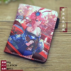 Honkai Impact 3 Cartoon Cosplay Purse PU Leather Anime Short Wallet