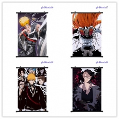 12 Styles Bleach Cartoon Wallscrolls Waterproof Anime Wall Scroll 60*90CM