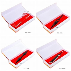 4 Styles Naruto Hidan Kunai Sword Weapon Cosplay Cartoon Anime Sword Kunai