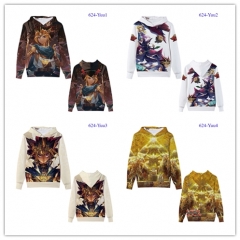 10 Styles Yu Gi Oh Cartoon Cosplay Anime Hooded Hoodie
