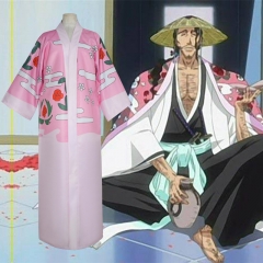 Bleach Kyoraku Shunsui Cartoon Character Cosplay Costume Anime Cloak For Adult