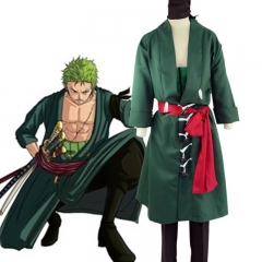 海贼王cosplay服装 索隆COS服和之国卓洛两年后角色扮演服装工厂
