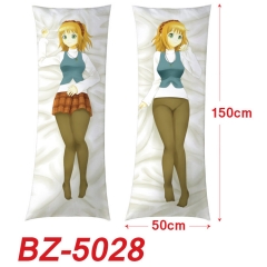 5 Styles Girls Aim for the Wilderness Anime Dakimakura 3D Digital Print Anime Pillow