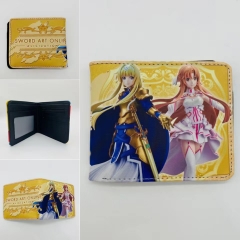 Fate/Stay Night Cartoon PU Purse Anime Wallet