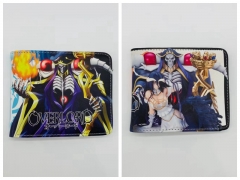 3 Styles Overlord Cartoon PU Purse Anime Wallet