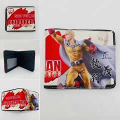 One Punch Man Cartoon PU Purse Anime Wallet