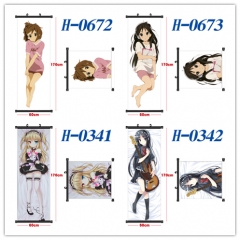 60x170CM 轻音少女  挂画布画 挂画