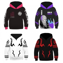 Jujutsu Kaisen Clothes For Child Anime Hooded Hoodie