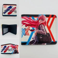 Darling In The Franxx Cartoon PU Purse Anime Wallet