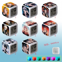 8 Styles Jujutsu Kaisen Coloring Book Anime Cartoon charged Clocks