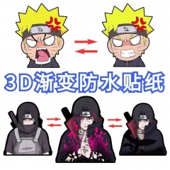 现货火影忍者带土幻术贴纸变幻车贴笔记本贴动漫卡通创意个性贴纸