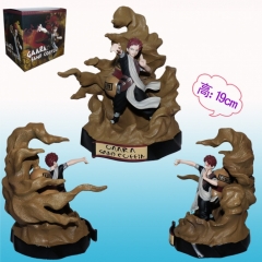 火影忍者 Toynami 我爱罗 圣地亚哥 限定版 雕像手办，一件12个，高约21.5cm，外盒尺寸26X26X21cm，重量1178g