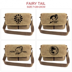 7 Styles Fairy Tail Anime Cosplay Cartoon Canvas Diagonal package