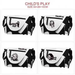 5 Styles Child's Play Color-block Leather  Anime Cosplay Cartoon  PU Diagonal package