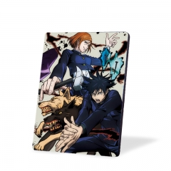 Jujutsu Kaisen Cartoon Can Change Pattern Lenticular Flip Painting Anime 3D Print Wall Decor Photo Frame