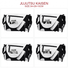 8 Styles Jujutsu Kaisen Color-block Leather Anime Cosplay Cartoon  PU Diagonal package