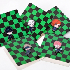 5 Styles Jujutsu Kaisen Gojo Alloy Pin Anime Brooch