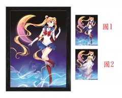 Pretty Soldier Sailor Moon Lenticular Flip Anime 3D Posters（10pcs/set） (No Frame)