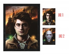 Harry Potter Lenticular Flip Anime 3D Posters（10pcs/set） (No Frame)