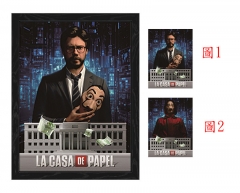 La Casa De Papel Seas/Money Heist Lenticular Flip Anime 3D Posters（10pcs/set） (No Frame)
