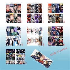 7 Styles 8PCS/SET Jujutsu Kaisen Collect Cartoon Anime Bookmark