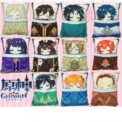 12 Styles 36cm Genshin Impact Cosplay Anime Plush Toy Doll Pillow