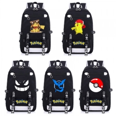 24 Styles Pokemon Cosplay Cartoon Character Anime Backpack Bag