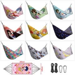 10 Styles Pretty Soldier Sailor Moon Cosplay Cartoon Character Outdoor Hammock