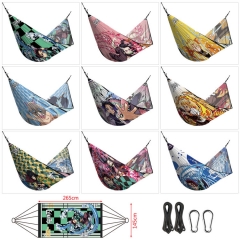 10 Styles Demon Slayer: Kimetsu no Yaiba Cosplay Cartoon Character Outdoor Hammock
