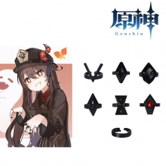 游戏周边 原神 胡桃COS戒指COSPLAY服侍配饰道具