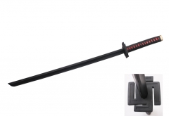 100CM Bleach Kurosaki ichigo PU Anime Sword Weapon ( PU Sword + EVA Tsuba )
