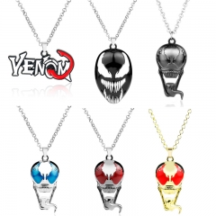 6 Styles Venom Cos Movie Alloy Necklace