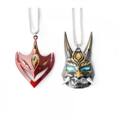 2 Styles Genshin Impact Alloy Anime Necklace