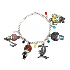 Death Note Cos L Alloy Bangles Anime Bracelet
