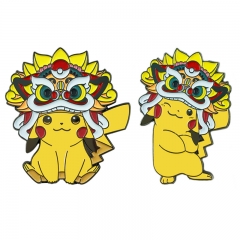 2 Styles Pokemon Cartoon Anime Brooch