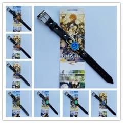 7 Styles Genshin Impact Cosplay Cartoon Decoration Anime Bracelet and Bangles