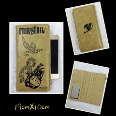 Fairy Tail Cosplay Cartoon PU Purse Anime Long Wallet