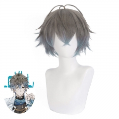 Virtual Anchor Idol Rainbow Club New Member lkeEveland Cosplay Anime Wig