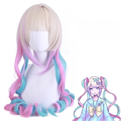 The Anchor Girl Heavy Dependence Tangtang Angel Sauce Chaotian Sauce Double Ponytails Cosplay Anime Wig