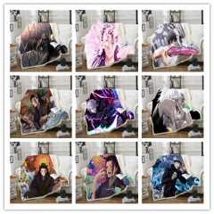 20 Styles 2 Sizes Jujutsu Kaisen Double Layer Anime Blanket