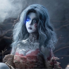 Elden Ring Witch Lanne Cosplay Anime Wig