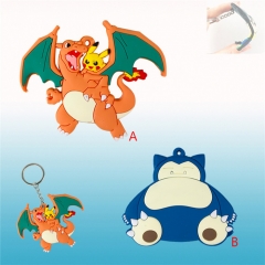 2 Styles Pokemon Charmander Anime Keychain