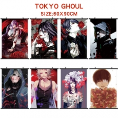 14 Styles Tokyo Ghoul Anime Wall Scroll Wallscrolls（60*90cm)）