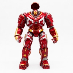 18CM Iron Man Maiver Hulk Anime PVC Figure With Light