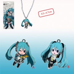 2 Styles Hatsune Miku Anime Alloy Necklace