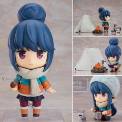 Nendoroid 981# 10CM Yuru Camp/Laid-Back Camp Shima Rin DX Cosplay Cartoon Character Anime PVC Figure