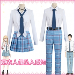 更衣人偶坠入爱河cos 喜多川海夢 cospaly校服cos JK制服女
